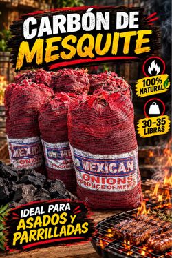 Carbón de mesquite