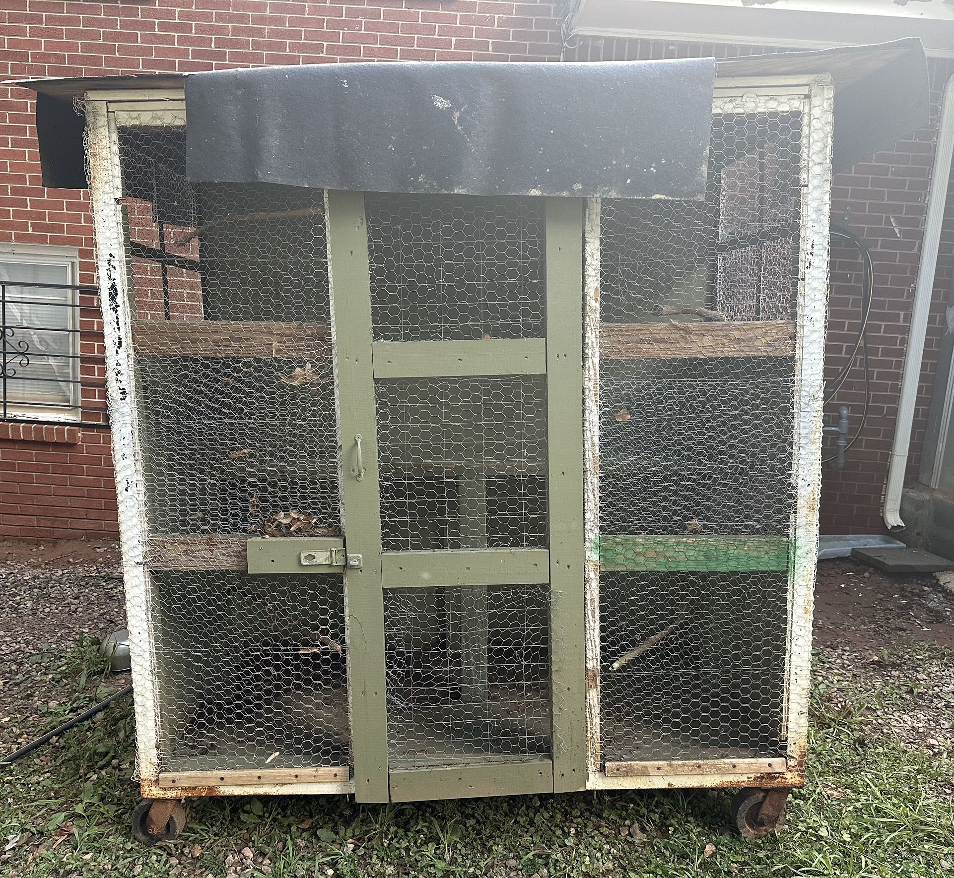 Wooden Big Bird Cage