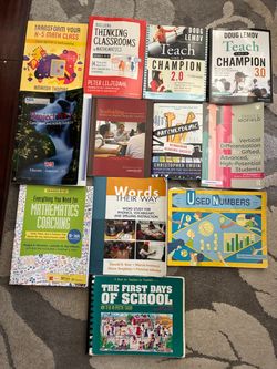EDUCATOR BOOKS FOR $5