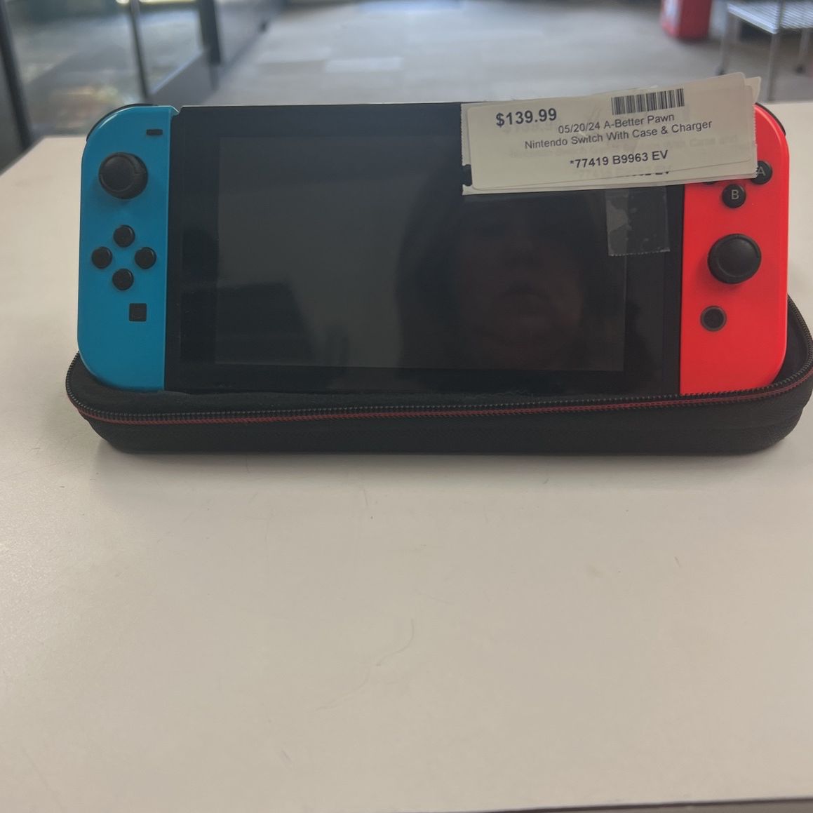 Nintendo Switch with Case And charger