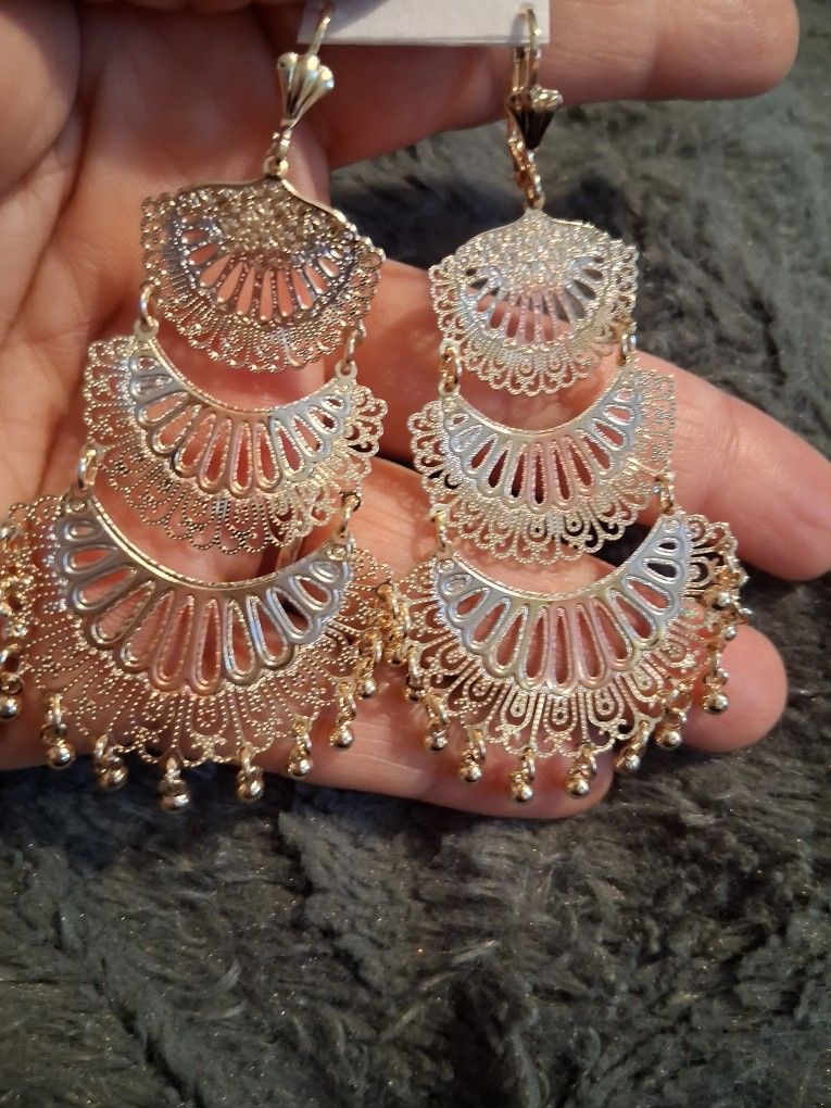 Gold Plated Earrings