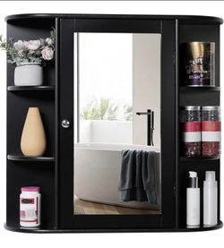 Bathroom Medicine Cabinet with Mirror, Wall Cabinet.