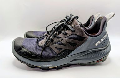 Salomon Outpulse GORE-TEX Lace-Up Low Top Gray Purple Black Size 8