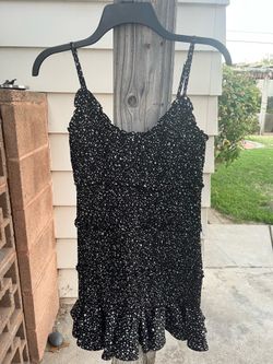 Smocked Mini Dress