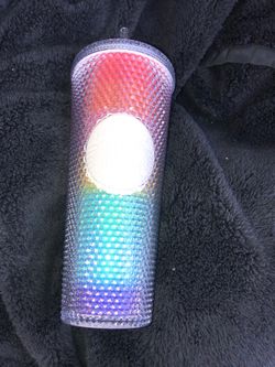 Pride Starbucks studded cup