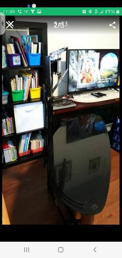 TV glass stand