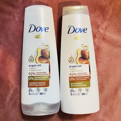 Dove Shampoo Conditioner Argan 