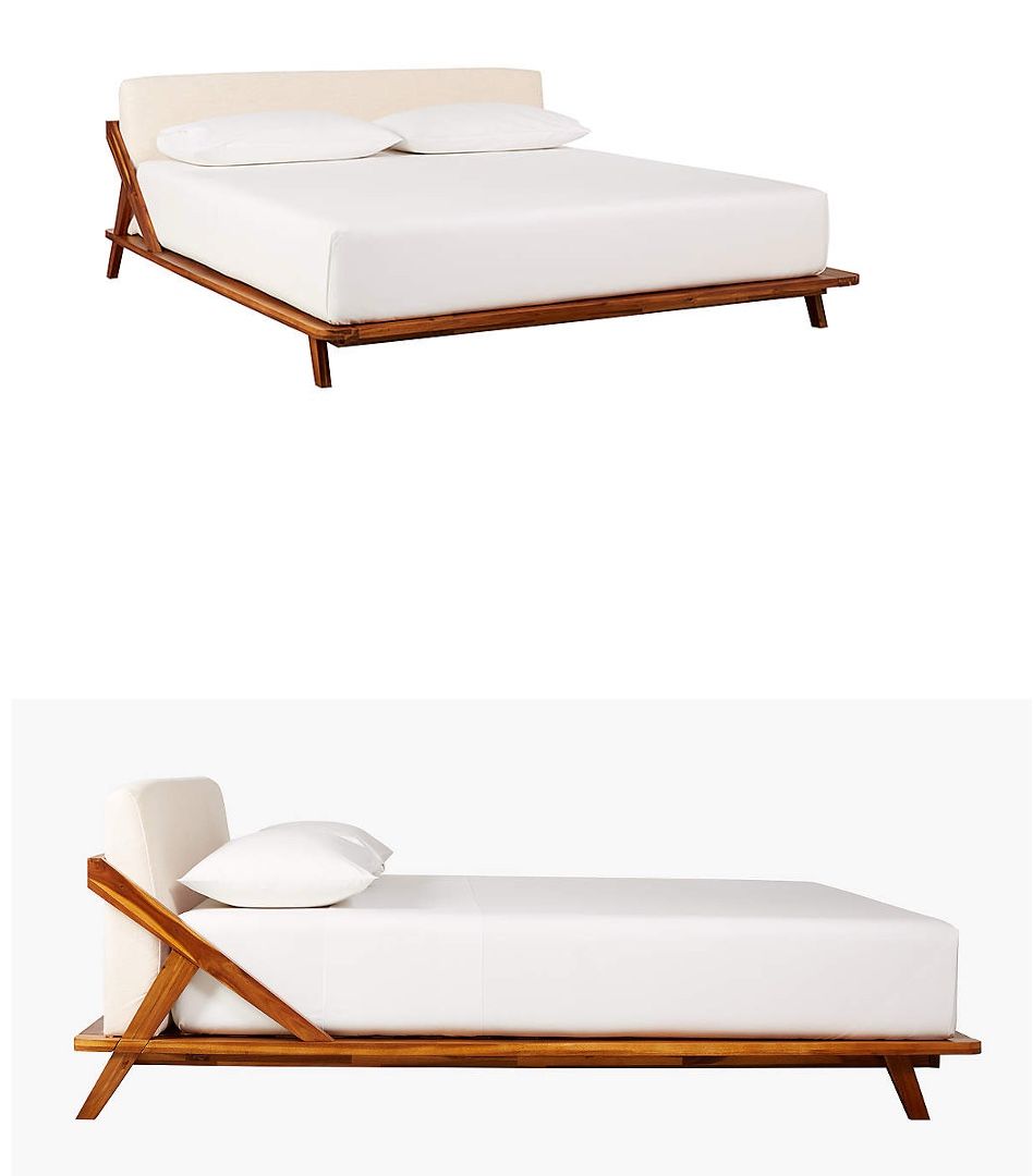 CB2 King Size Bed Frame