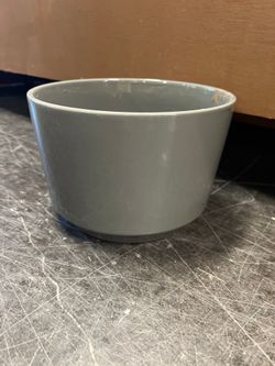 Small Gray Ceramic Planter