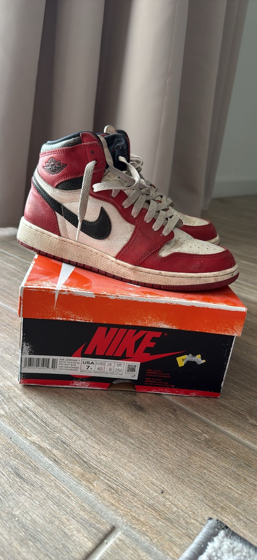 Jordan 1 Retro High OG Lost & Found