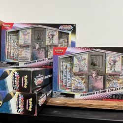 Prismatic Evolution Premium Figure Collection Pokemon Cards