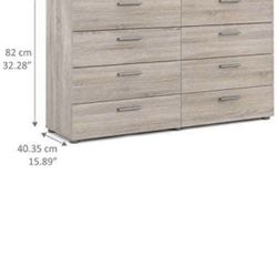 Washed Grey Dresser