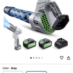 COMCHOI cordless leaf blower new 