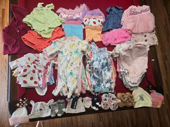 ENTIRE LOT baby clothes and accessories