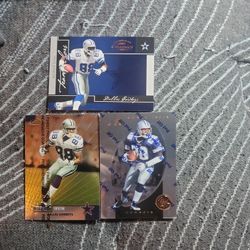 Dallas Cowboys 3 Card Lot 