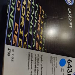 HP 643A Cyan Ink Toner 