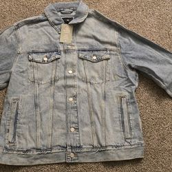 Heavy Weight light blue jacket 