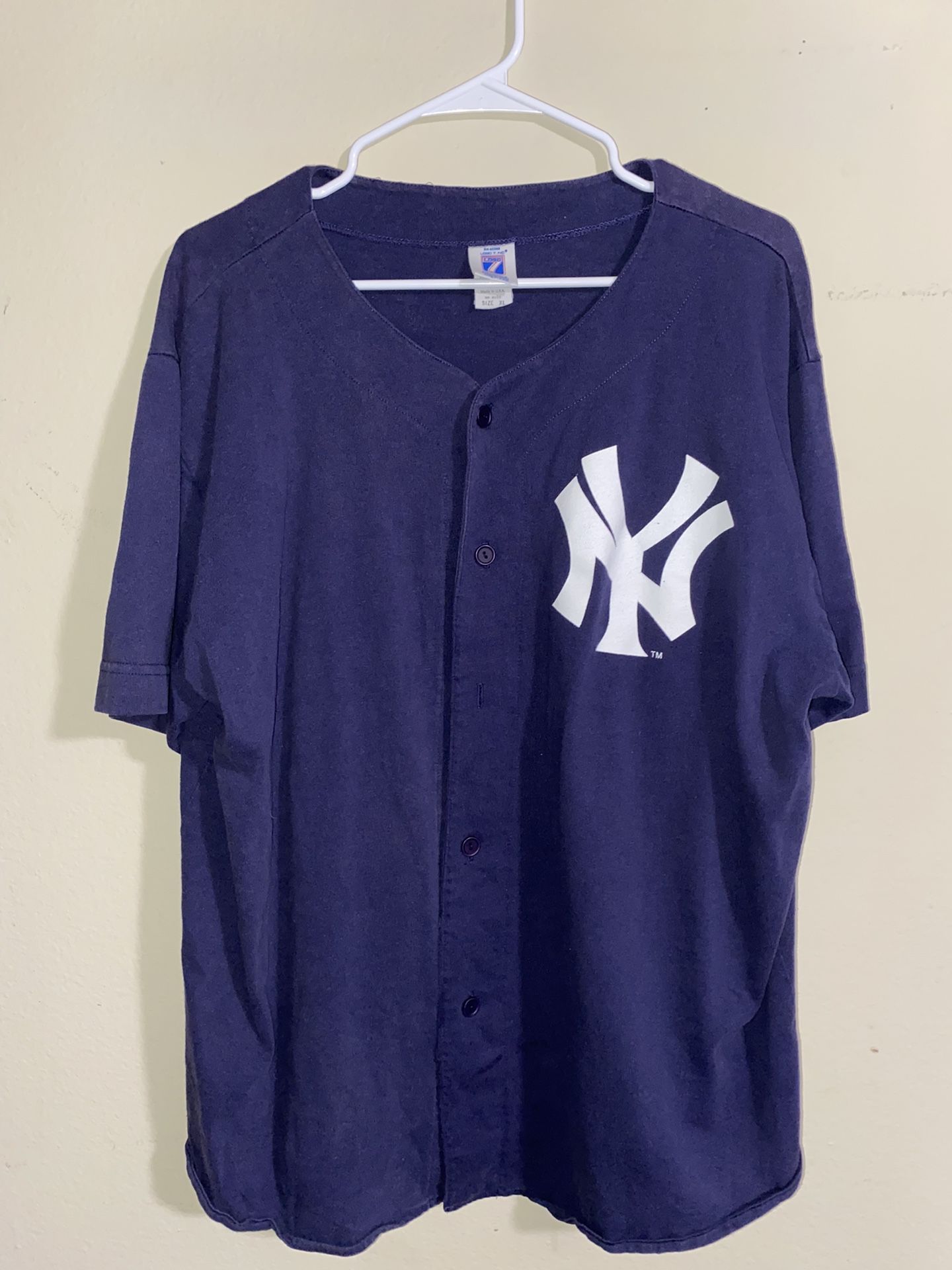 Vintage YANKEES cotton Jersey Size XL