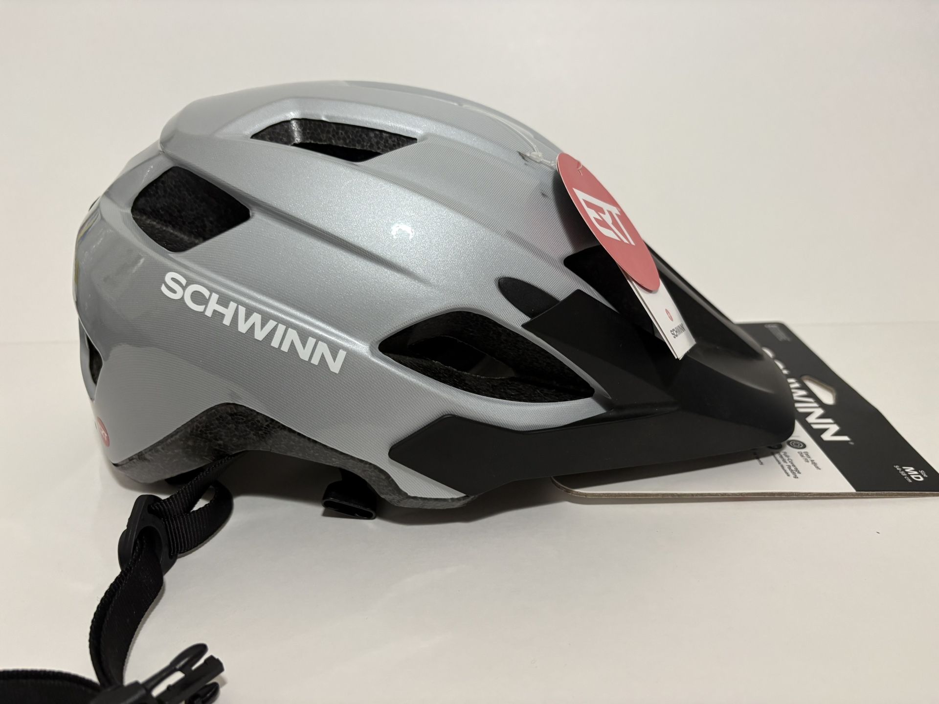 Schwinn Yahara Grey Mens Bike Helmet Size M