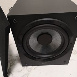 Sony Powered Subwoofer Sub Speaker. Like New. Works Perfect. 