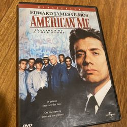 American Me DVD Edward Olmos Mexican Mafia Gangs LA Chicano Cholo Gangsters M