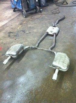 Audi A4 B6 B7 exhaust