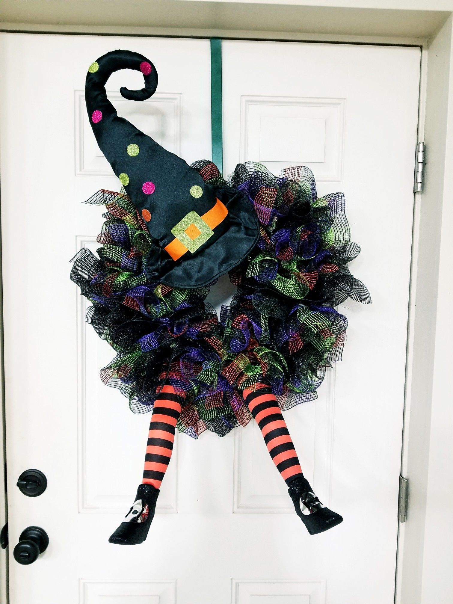 Halloween Witchie-pooh Wreath