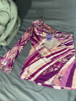 Emilio Pucci Long Sleeve Top with Tags