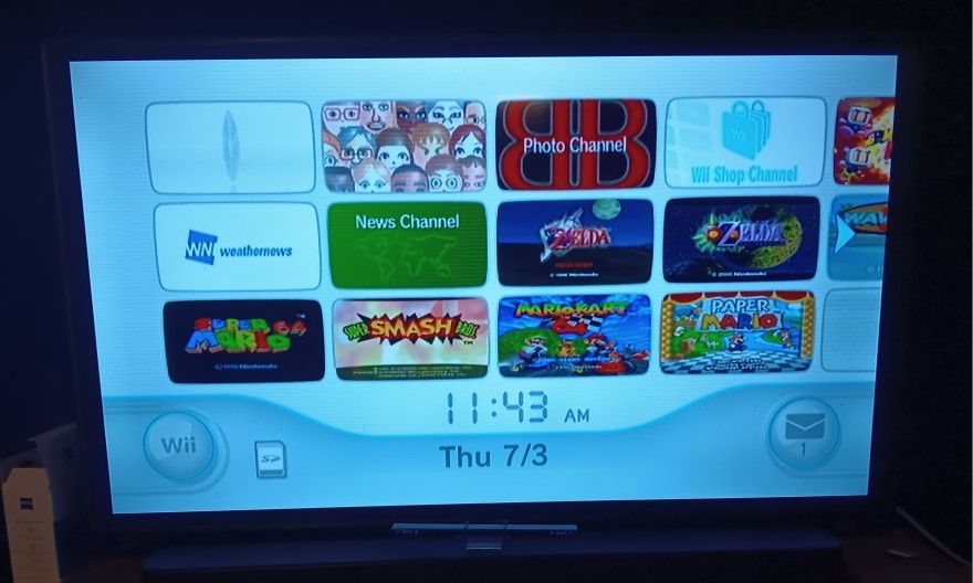 Nintendo Wii Console RVL-001 With Virtual Console Games and more!!!