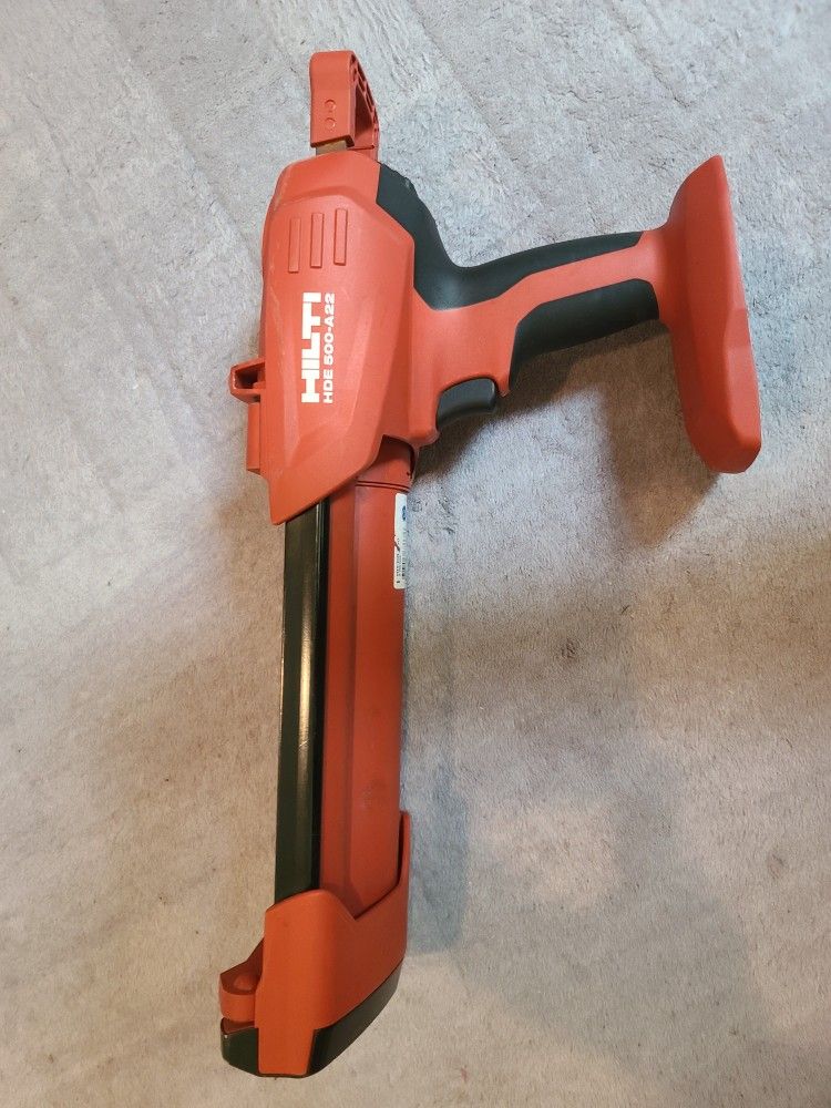 Like New Hilti 22v Cordless Epoxy Dispenser Caulking Gun w Battery