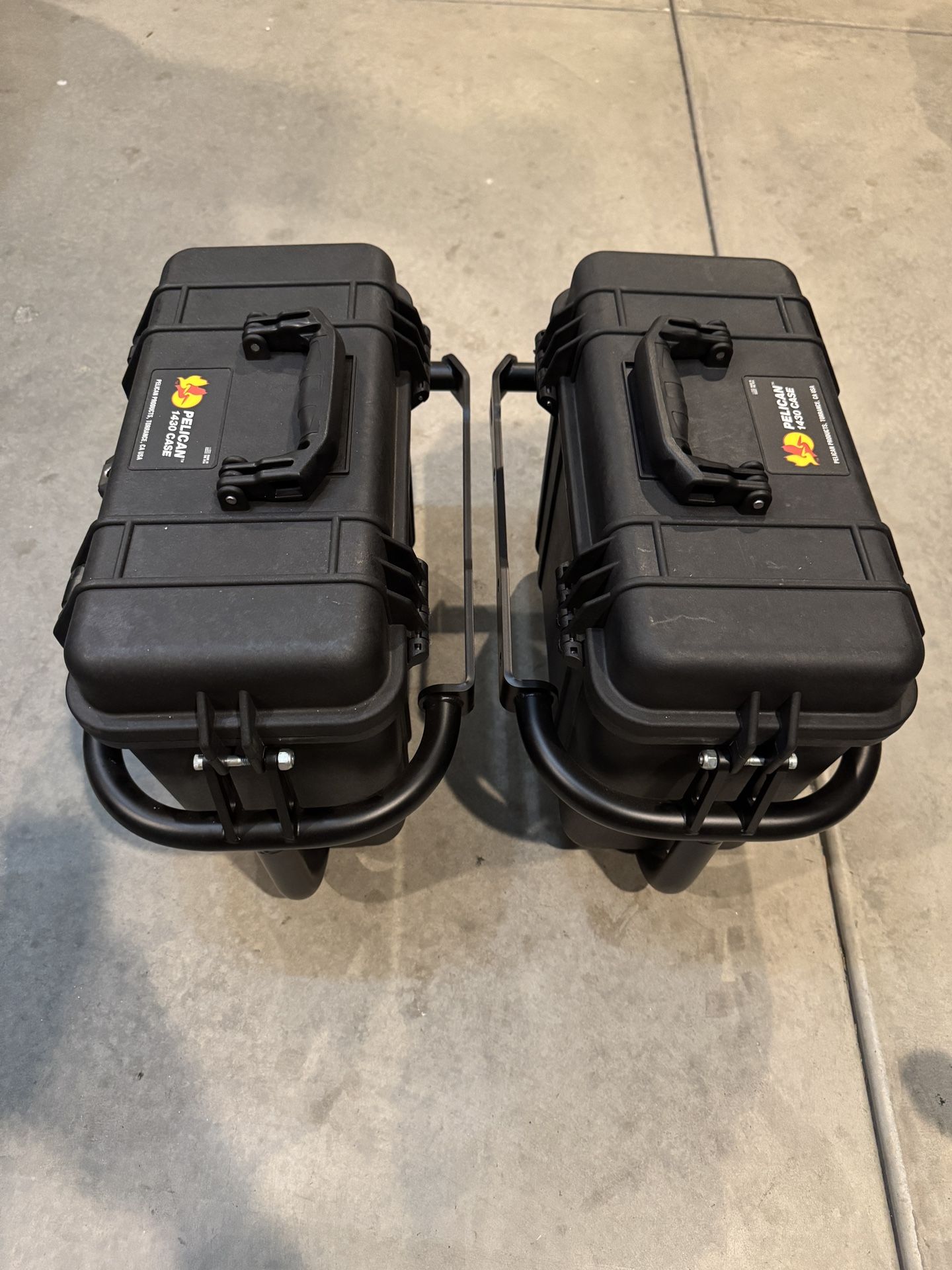 Harley Pelican Hard Saddle Case Bags