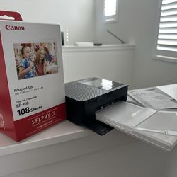 Canon Selphy *New* w/ ink and printer paper