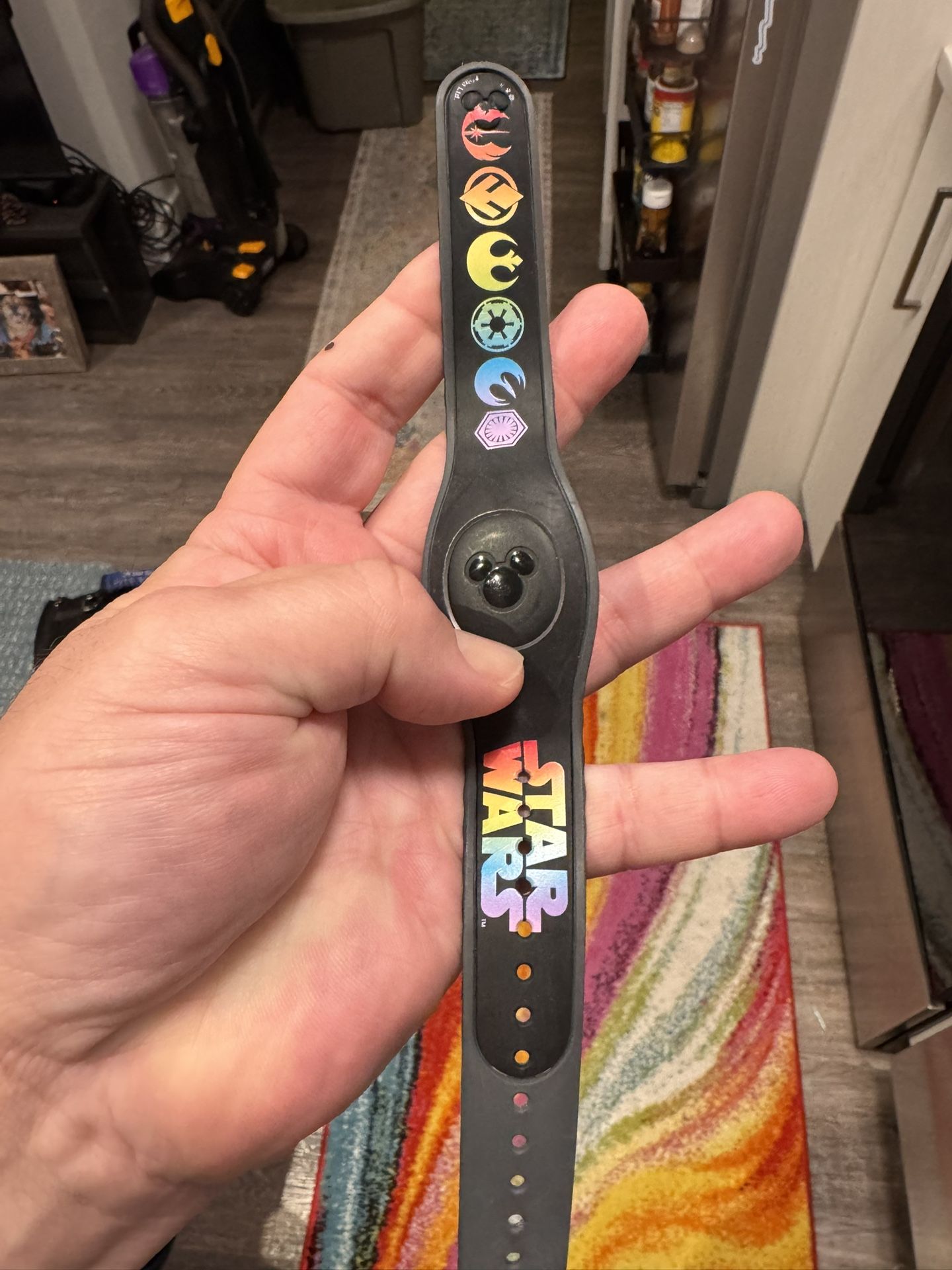 Black Star Wars Walt Disney World Magic Band 