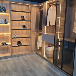 Custom Closets Storage  system , Luxury Furniture  , High-End Quality materials  and installation too