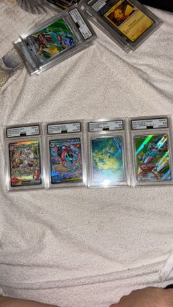Gem mint 10 greninja , bulbasaur, froakie, and Cinccino