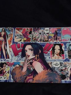 One Piece Playmat: Boa H. & card New