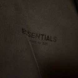 Essentials Hoodie Black 