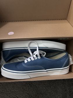 Blue vans size 7