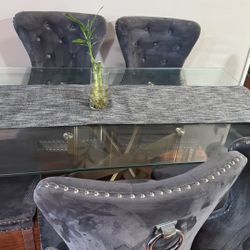 Dining table and chairs 6