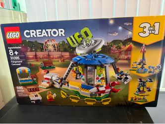 Lego 31095 fairground carousel