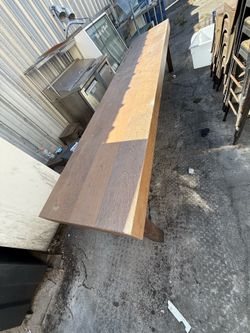 11ft Solid Wooden Tables $100 each