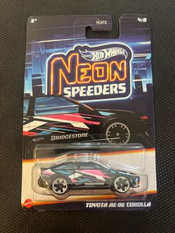 Hot Wheels Neon Speeders Toyota AE-86 Corolla