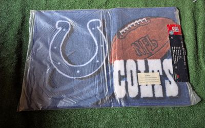 Indianapolis Colts NFL Tufted Rug 20x30