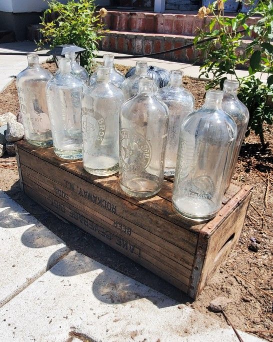 Antique Selzer Bottles