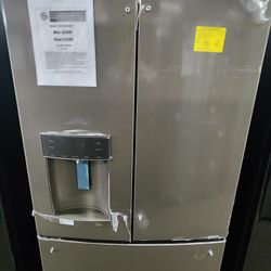 27.8 cu. ft French Door Refrigerator in Slate, Fingerprint Resistant and ENERGY STAR