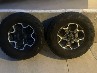Wrangler wheels and tires