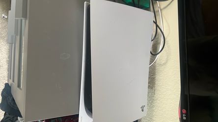 Ps5 disc version+ black remote