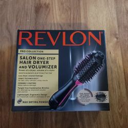 Revlon One-Step Hair Dryer & Volumizer Hot Air Brush, RVDR5222 Black    AB