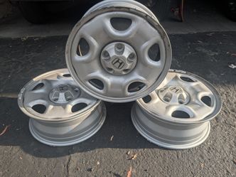 2000 -2003 Honda pilot rims set of (3) 75or OBO