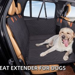 Brand new YJGF Back Seat Extender ,Dog Car Seat Cover, Camping Air Mattress, Hammock Travel Bed,Non Inflatable Car Bed Mattress for Car SUV Truck (Bla